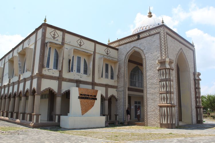 Museum Kerajaan Samudera Pasai, di Desa Beuringen Pirak, Kecamatan Samudera, Kabupaten Aceh Utara, Minggu (5/9/2021)