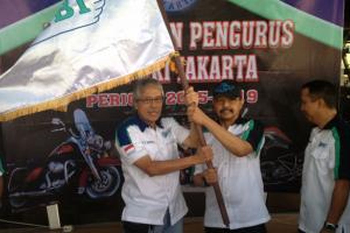 Ikatan Motor Besar Indonesia (IMBI) Pengurus Daerah (Pengda) wilayah DKI Jakarta memiliki Ketua baru, Tono Supartono.