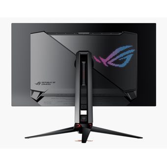 Bagian belakang monitor Asus ROG Swift OLED PG32UCDP 