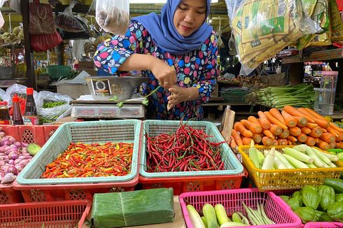 Saat Harga Cabai di Pasar Tomang Barat Melonjak tapi Kualitasnya Buruk...