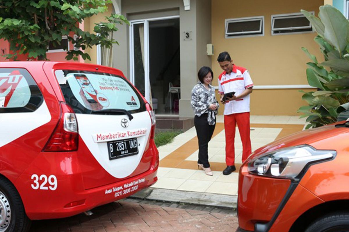 Pelayanan THS Auto2000 Home Service.