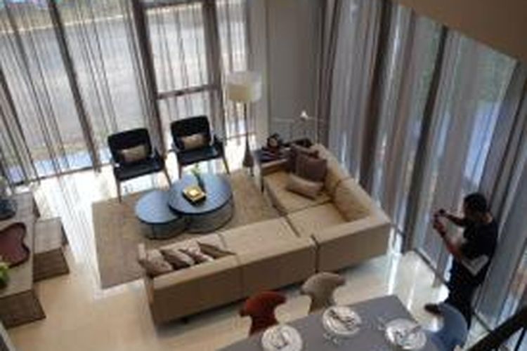 Apartemen Saumata dijual dengan harga Rp 2,7 miliar per unit.