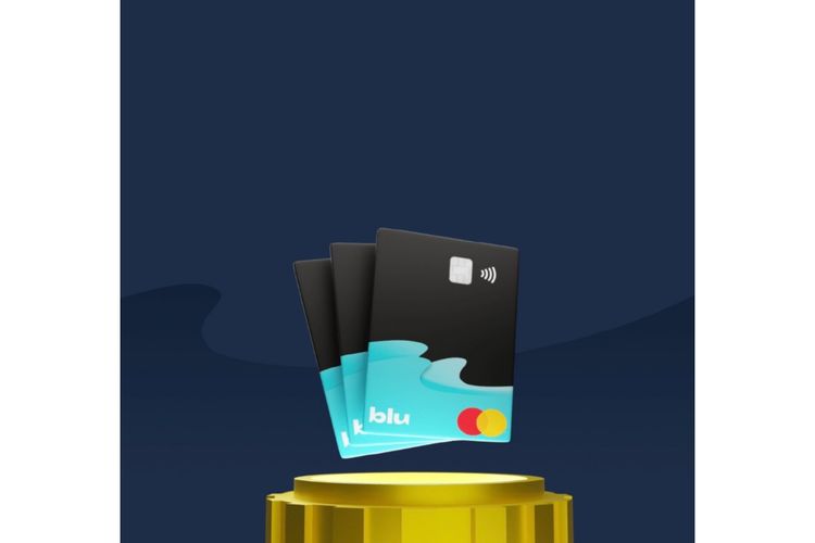 Kartu fisik BluDebit Card BCA Digital
