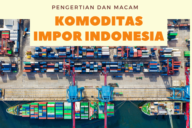 Ilustrasi komoditas impor Indonesia