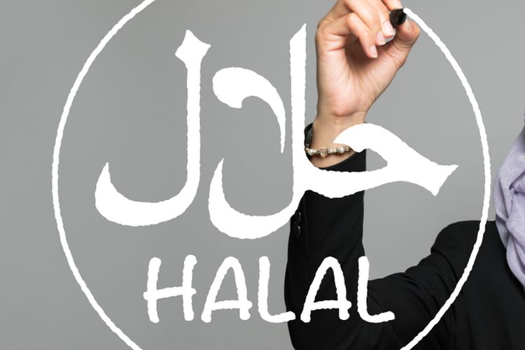 Ilustrasi logo halal.