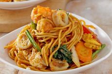 Resep Mi Goreng Seafood ala Chinese Food, Pakai Wajan Cekung