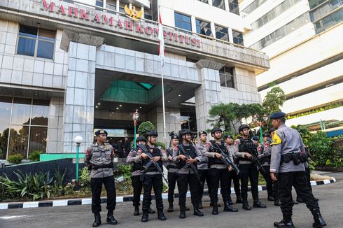 Polri Kerahkan 377 Personel Amankan Sidang Sengketa Pilpres di MK