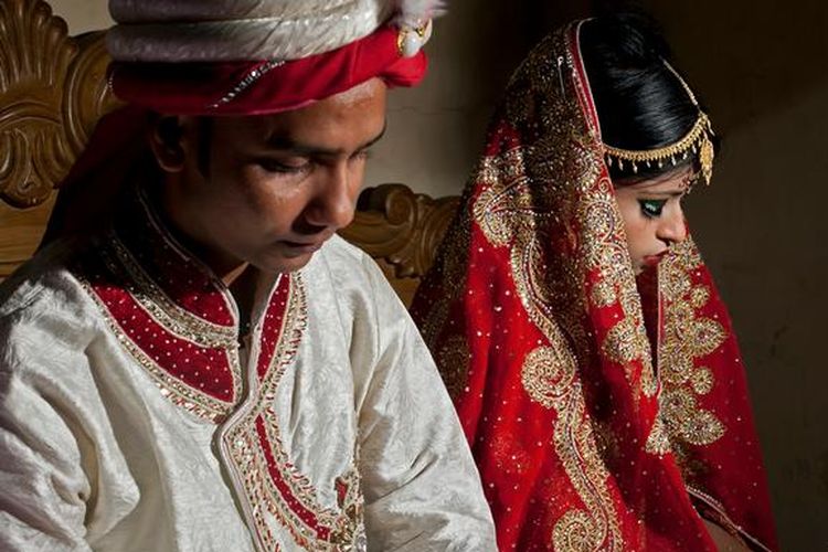 Pernikahan anak marak di Asia sejak lockdown akibat virus corona.