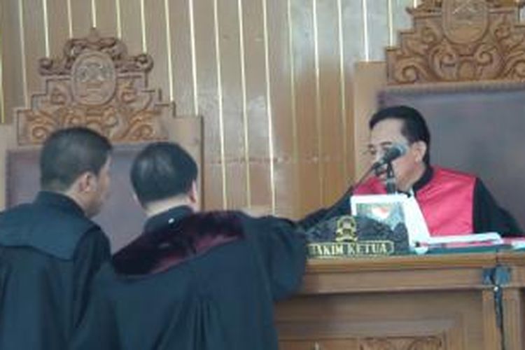 Sidang praperadilan yang diajukan tersangka OC Kaligis di Pengadilan Negeri Jakarta Selatan.