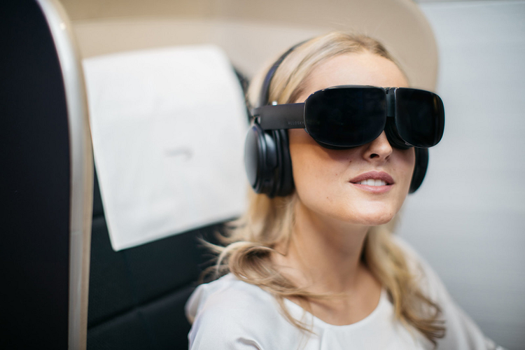 VR SkyLights di kelas bisnis British Airways