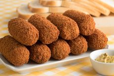 Resep Kroket Talas Isi Ayam Udang, Camilan Sore Mudah Dibuat