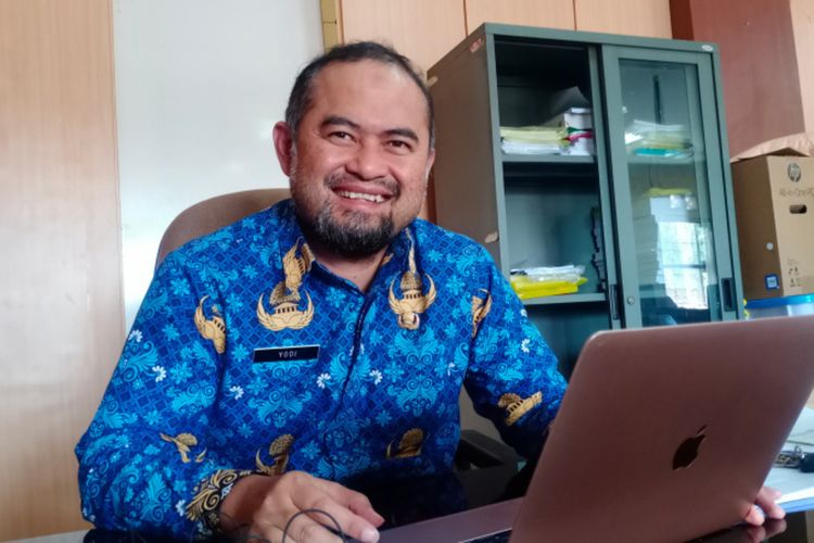 Yodi Sirodjudin, Sekretaris Dinas Kesehatan Kabupaten Garut saat ditemui di kantornya