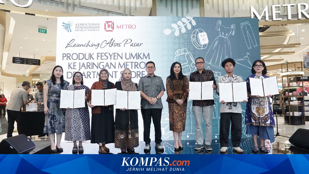 Kemendag Perkuat Sinergi UMKM dan Ritel Modern, 11 Jenama Lokal Jadi Mitra Metro Department Store
