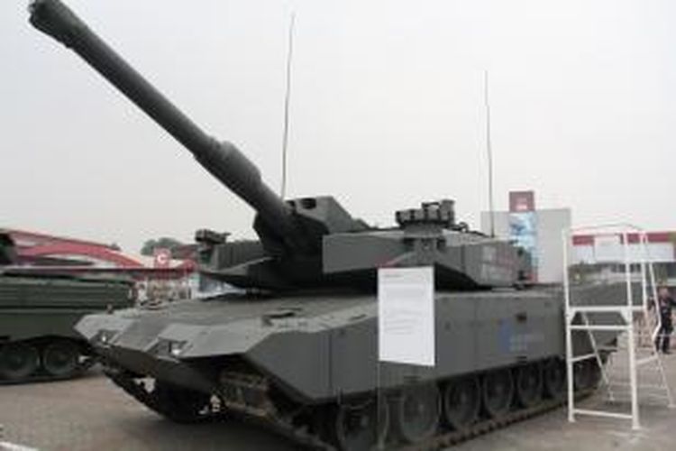 Main Battle Tank Leopard di Indo Defense 2012