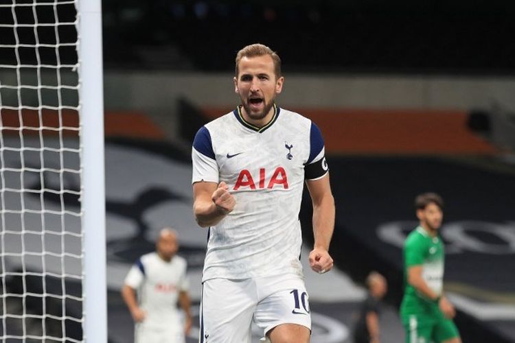 Harry Kane membukukan gol ke-200 bagi Tottenham Hotspur kala menyumbang gol pada menit ke-13 dalam kemenangan 3-1 Spurs atas Ludogorets Razgrad pada laga lanjutan Liga Europa, Jumat (6/11/2020) dini hari WIB.