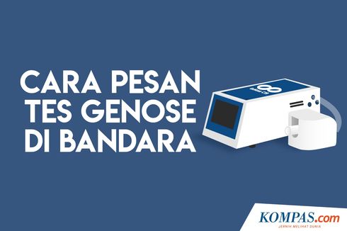 INFOGRAFIK: Cara Pesan Tes Genose di Bandara