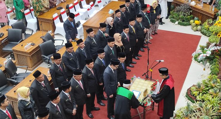 Usai Dilantik, Ketua Sementara DPRD Purworejo Pamit Maju Pilkada 2024