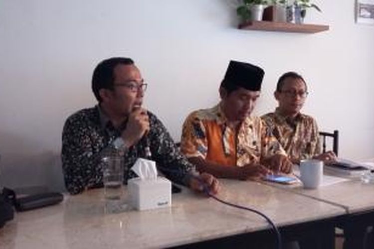 Diskusi Gerakan Dekrit Rakyat Indonesia (GDRI) di Menteng, Jakarta Pusat, Senin (10/8/2015).