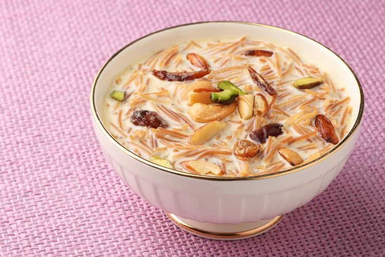 Ilustrasi sheer khurma. 