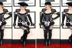 Hadiri Grammy 2015, Madonna Kenakan Busana ala Matador