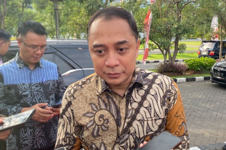 Wali Kota Surabaya Eri Cahyadi, Selasa (18/11/2025).