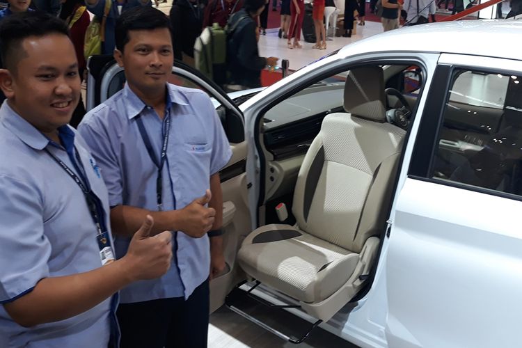 All New Ertiga Support Concept di GIIAS untuk penyandang disabilitas