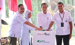 Menaker Dampingi Presiden Jokowi Lakukan Groundbreaking Kantor BPJS Ketenagakerjaan di IKN