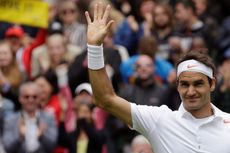 Roger Federer Menang Mudah di Laga Pembuka