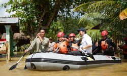 Bupati HST Tinjau Langsung Dampak Banjir di Kecamatan Hantakan dan Pandawan