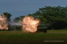Tank Harimau Sukses Jalani Uji Tembak Kanon Kaliber 105 Milimeter