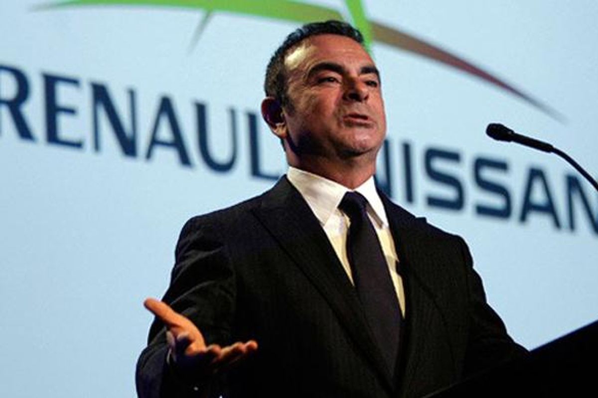 Chairman Nissan Carlos Ghosn.