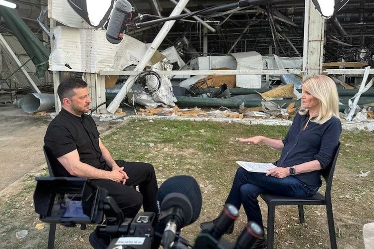 Perang Rusia-Ukraina: Zelensky Minta Putin Datang ke Kyiv, Bukan Moskwa