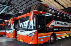 PO Rosalia Indah Rilis 10 Bus Baru dari Karoseri Laksana