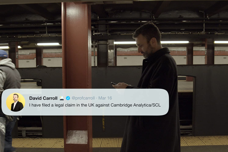 David Caroll dalam The Great Hack (2019)