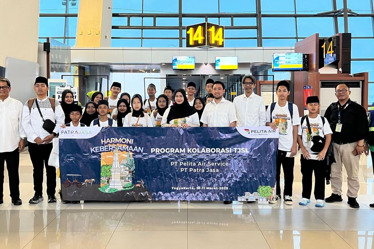 PT Pelita Air Service (PAS) dan PT Patra Jasa mengajak anak-anak dari Yayasan Rasulullah SAW Jakarta untuk menikmati Ramadhan yang berkesan di Yogyakarta. 