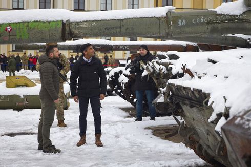 PM Inggris yang Baru Kunjungi Kyiv, Berikan Bantuan Pertahanan Udara Baru untuk Ukraina