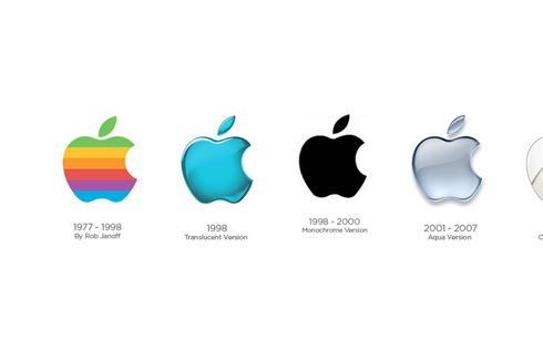 Sejarah Logo Apple, dari Apel Newton hingga Warna Pelangi