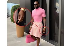 Hasil Rekayasa AI, Foto LeBron James Pakai Kaus "Pink" dan Rok