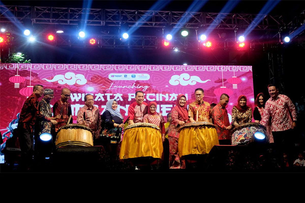 Peresmian Wisata Kya-kya Surabaya Reborn.