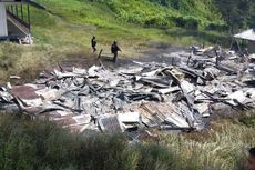 Kronologi KKB Bakar Rumah Kepala Suku dan Tempat Tinggal Guru di Beoga