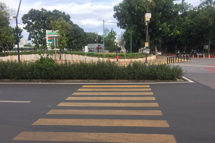 Zebra Cross GBK, Istora Senayan, Jakarta Pusat, Sabtu (15/12/2018).As