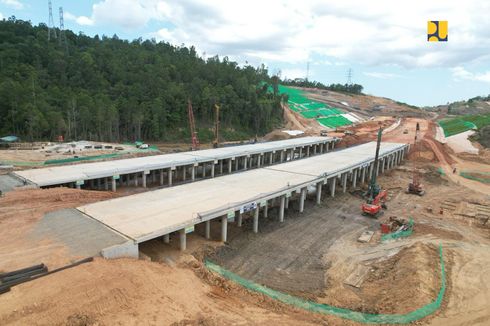 Ditargetkan Fungsional Juni 2024, Progres Jalan Tol IKN Sudah di Atas 70 Persen