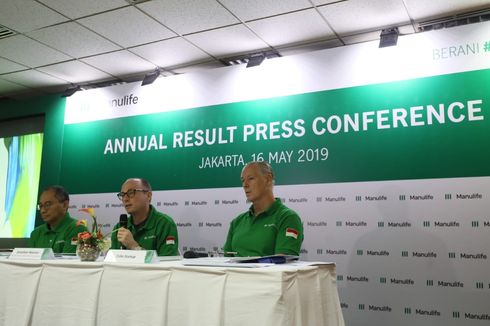 Laba Manulife Indonesia Naik 170 Persen Jadi Rp 2,6 Triliun di 2018