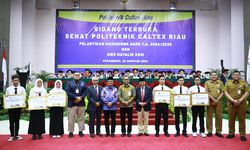 20 Anak Program BeTunas Diterima di Politeknik Caltex Riau, Sekda Arfan Mengaku Bangga