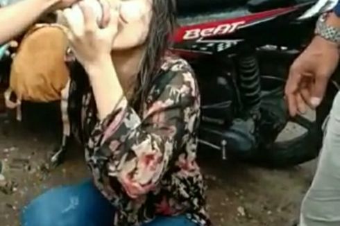 Viral Video Remaja Perempuan Diduga Mabuk Joget di Pinggir Jalan