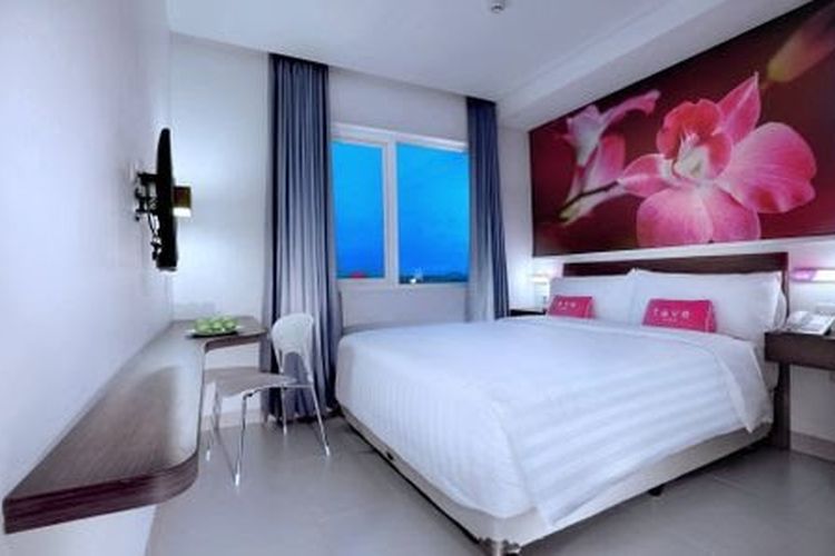 Kamar di Fave Hotel Depok, Jawa Barat