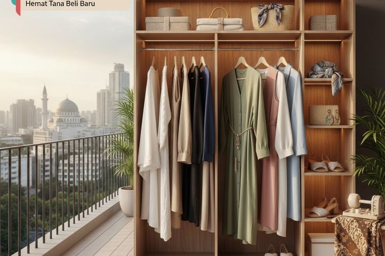 Tak perlu beli baru, ini cara mix and match baju lama untuk Lebaran 2026 biar tetap stylish, hemat, dan terlihat seperti outfit baru.
