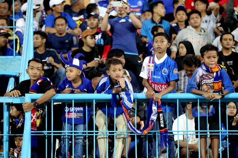 Wacana Liga 1 2020 Dilanjutkan Tanpa Penonton, Arema FC Tak Sepakat