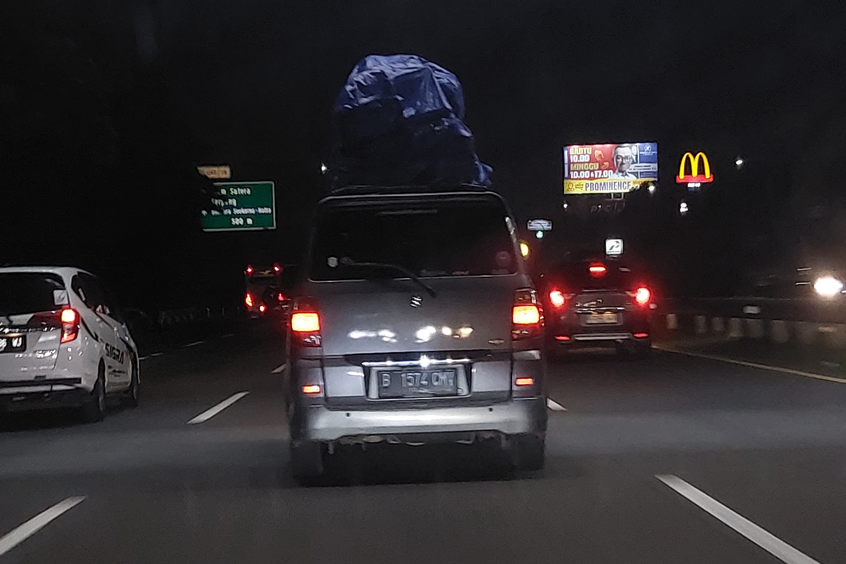 Arus Balik Mudik, Jangan Sembarang Simpan Barang Pakai Roof Rack