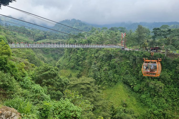 Gondola yang ada di Dusun Girpasang, Desa Tegalmulyo.